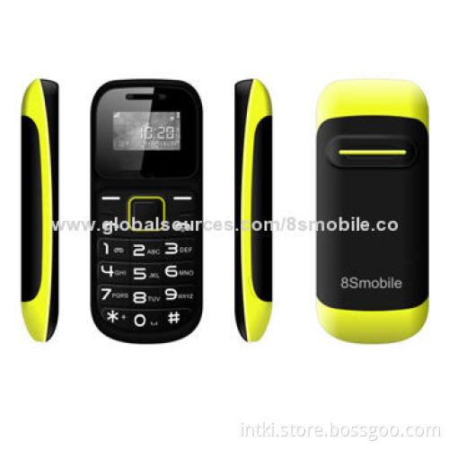 1.2-inch Multi-feature Phones, Spreadtrum6531D QQVGA 128*160 Pixels, 400mAh Battery